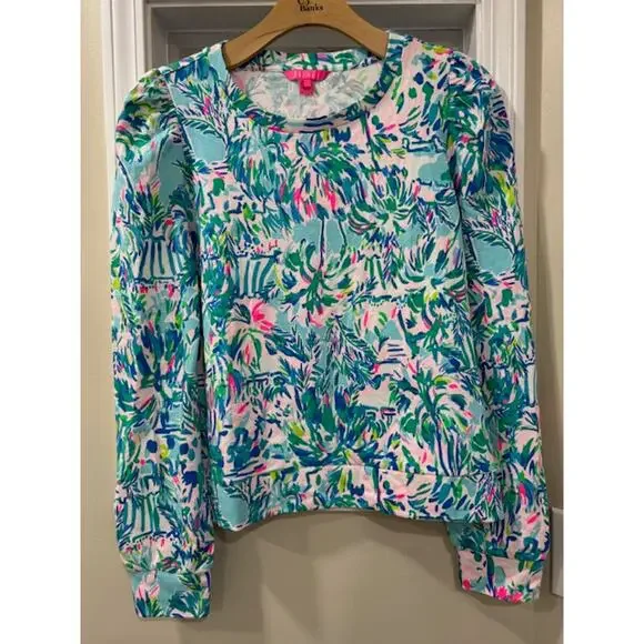 Lilly Pulitzer Jansen Long Sleeve Sweatshirt - Picture 2 of 3